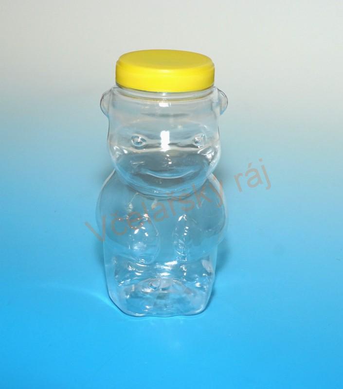 V0036 - Medvídek, plastová nádoba na med