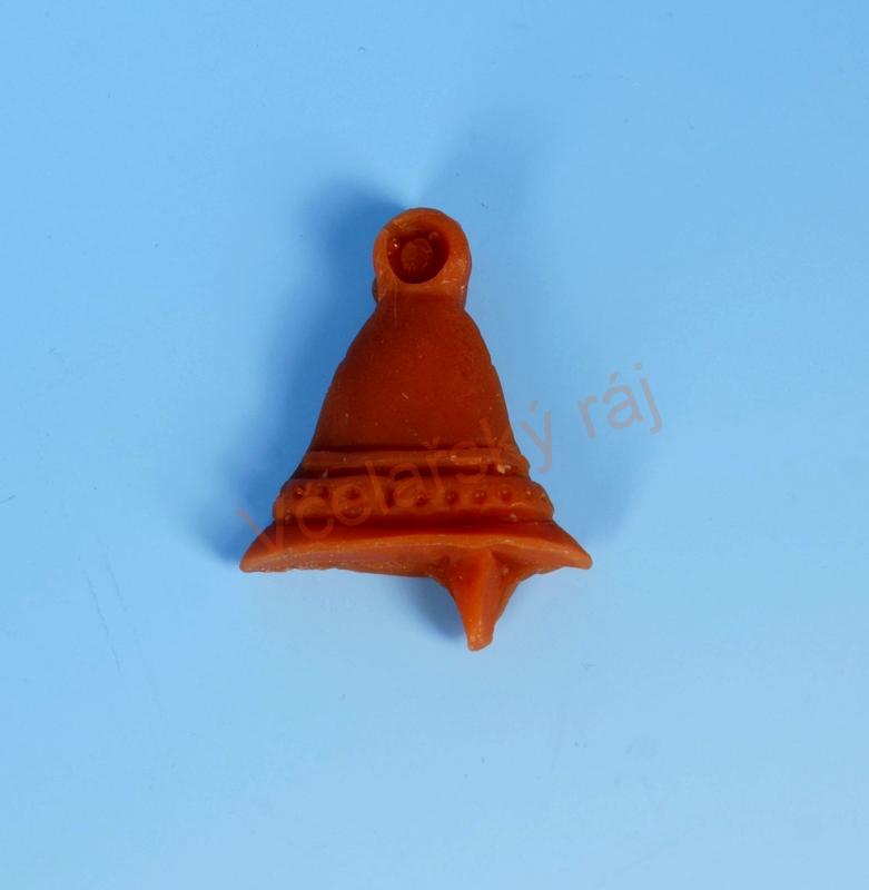 S0036 - Ozdoba zvonek oranžový